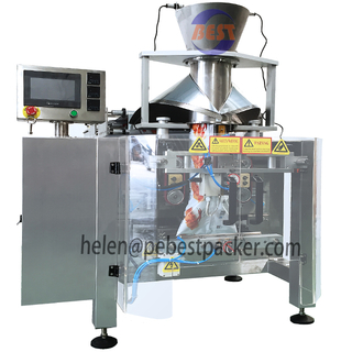 Empaquetadora vertical compacta V600C VFFS Bagger rallado queso escamas pasta